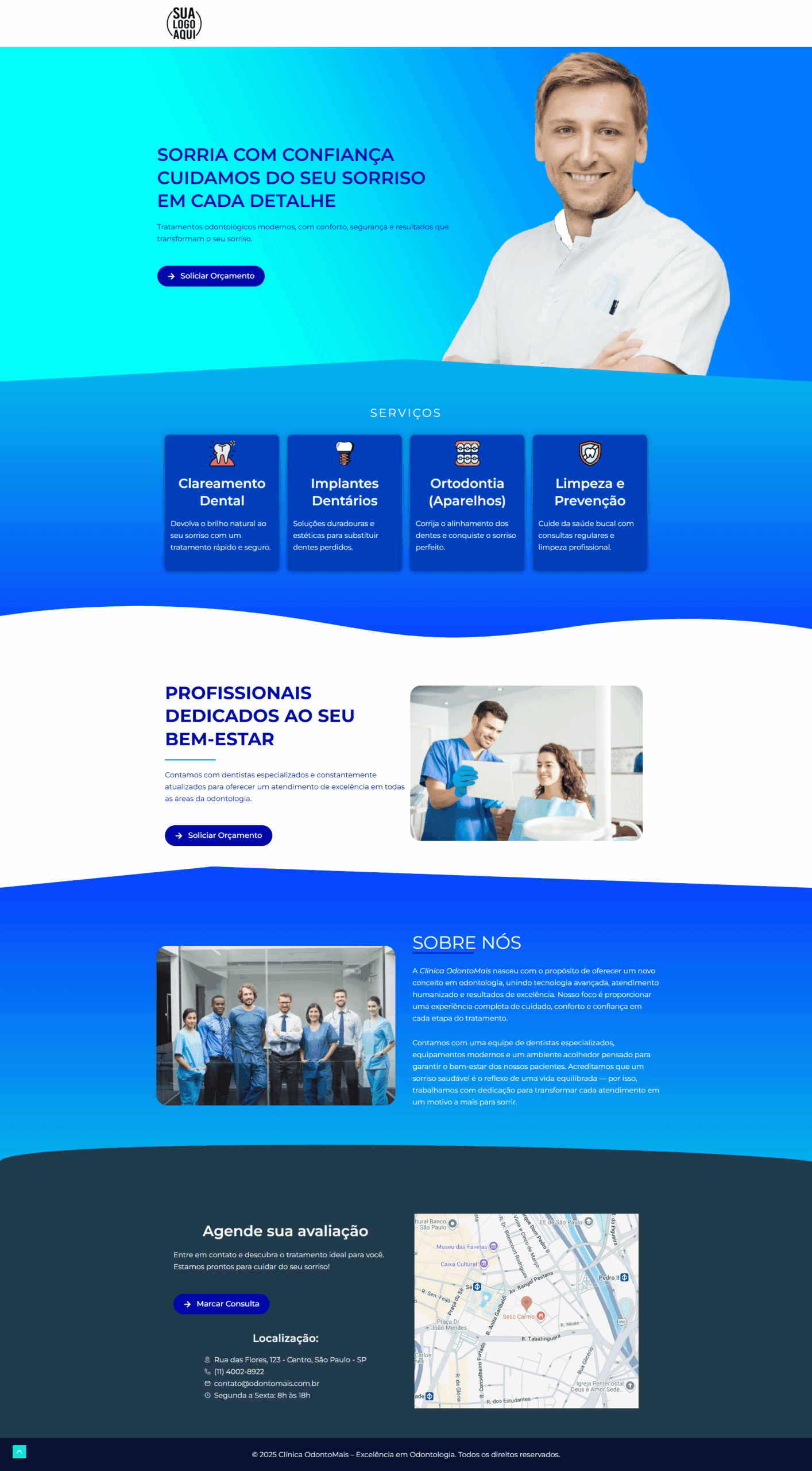 Landing Pages para Dentistas